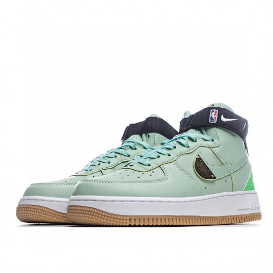 Nike Air Force 1 High NBA Zelená Černá CT2306-300 Pánské a dámské běžecké boty