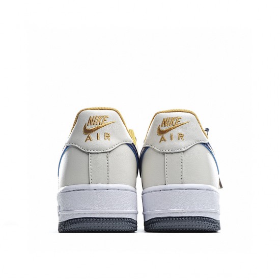 Nike Air Force 1 Low 07 Modrý Šedá Žlutá CK7214-101 Pánskés běžecké boty