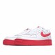 Nike Air Force 1 Low Červené Bílý CK7663-102 Pánské a dámské běžecké boty