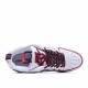 Nike Air Force 1 Low Pánské a dámské CK7215 100 Červené Bílý běžné boty