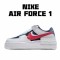 Nike dámské Air Force 1 Shadow Bílý Černá Červené DA4291 100 AF1 dámskés běžné boty 