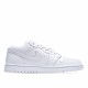 Air Jordan 1 Low Bílý běžecké boty 553558 112 AJ1 teniska Pánské a dámské Jordan