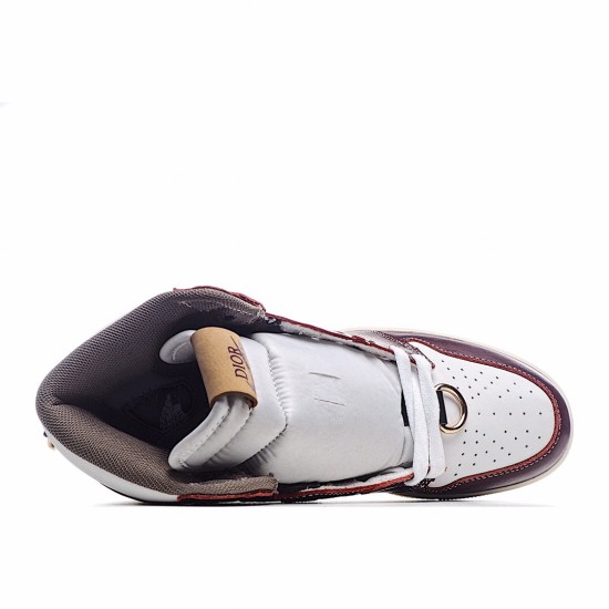 Air Jordan 1 Retro High Bílý Červené CD0461 300 Pánské a dámské AJ1 teniska Jordan