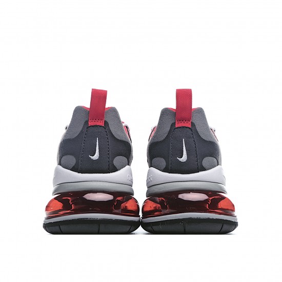 Nike Air Max 270 React Červené Černá Šedá běžné boty CI3866 002 Pánskés