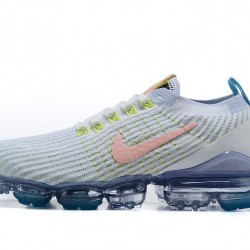 Nike Air VaporMax Flyknit 3 Unisex Bílá Modrá Běžecké Boty AJ6900-003