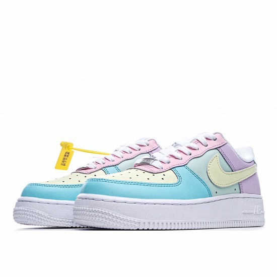 Nike Air Force 1 07 Easter Eggs běžné boty CT3359 001 AF1 Pánské a dámské Multi Color