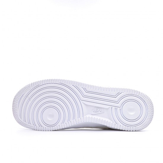 Nike Air Force 1 LX Tear Away White Bílá/bílá-více barev běžné boty CJ1650 101 dámské Snekaers