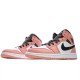 Air Jordan 1 Mid GS Pink Quartz Růžová/Bílá/Černá dámské AJ1 555112 603