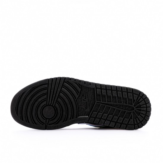 Air Jordan 1 Mid SE Multi-Color Bílý/Černá-Lightbulb-Team oranžový CW1140 100 Pánské a dámské AJ1 teniska